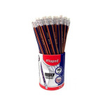 MAPED- LAPIZ GRAFITO ERGONOMICO BLACK PEPS HB C/ GOMA POTE X 72unid