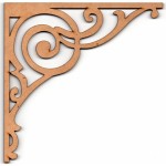 LASER DIX- DECO Y ARTESANIAS COD. 0116 10 ESQUINERO