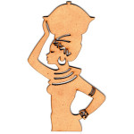 LASER DIX- DECO Y ARTESANIAS COD. 0007 30 AFRICANA