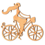 LASER DIX- DECO Y ARTESANIAS COD. 0315 10 BICICLETA