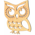 LASER DIX- DECO Y ARTESANIAS COD. 0077 10 BUHOS Y LECHUZAS