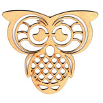 LASER DIX- DECO Y ARTESANIAS COD. 0371 30 BUHOS Y LECHUZAS