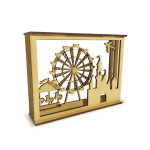 LASER DIX- DECO Y ARTESANIAS COD. 0708 15X20 CUADRO TRIPTICO