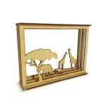 LASER DIX- DECO Y ARTESANIAS COD. 0742 15X20 CUADRO TRIPTICO