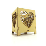 LASER DIX- DECO Y ARTESANIAS COD. 0507 10X15X10 PORTAVELAS