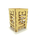 LASER DIX- DECO Y ARTESANIAS COD. 1173 10X15X10 PORTAVELAS