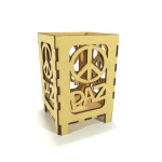 LASER DIX- DECO Y ARTESANIAS COD. 1174 10X15X10 PORTAVELAS