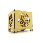 LASER DIX- DECO Y ARTESANIAS COD. 0513 10X10X11 PORTAVELAS