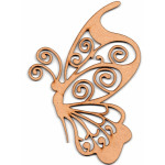 LASER DIX- DECO Y ARTESANIAS COD. 0201 10 MARIPOSAS