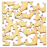 LASER DIX- DECO Y ARTESANIAS COD. 0283 10 MARIPOSAS