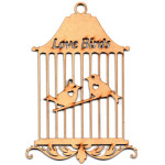 LASER DIX- DECO Y ARTESANIAS COD. 0155 10 PAJAROS