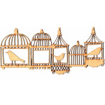 LASER DIX- DECO Y ARTESANIAS COD. 0159 20 PAJAROS