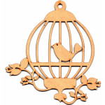 LASER DIX- DECO Y ARTESANIAS COD. 0338 10 PAJAROS