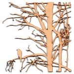 LASER DIX- DECO Y ARTESANIAS COD. 0215 20 PAJAROS