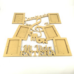 LASER DIX- DECO Y ARTESANIAS COD. 1298 PORTARRETRATOS