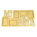 LASER DIX- DECO Y ARTESANIAS COD. 1299 PORTARRETRATOS