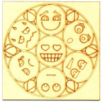 LASER DIX- DECO Y ARTESANIAS COD. 0827 60 CUADROS P-PINTAR