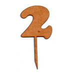 LASER DIX- FIESTAS Y EVENTOS COD. 1280 2 TOPPERS TORTAS