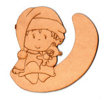 LASER DIX- DECO Y ARTESANIAS COD. 6004 10 FIGURAS INFANTILES