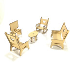 LASER DIX-  JUEGOS DIDACTICOS COD. 6103 SET LIVING X 6P