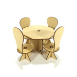 LASER DIX-  JUEGOS DIDACTICOS COD. 6106 SET COMEDOR X 5P