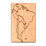 LASER DIX-  JUEGOS DIDACTICOS COD. 0934 ROMPECABEZAS AMERICA