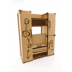 LASER DIX-  JUEGOS DIDACTICOS COD. 6160 MODULAR + TV ESCALA BARBIE