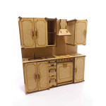 LASER DIX-  JUEGOS DIDACTICOS COD. 6169 COCINA COMPLETA ESCALA BARBIE