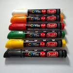 TRABI- MARCADOR PINT. ACRILICA LIQUIDA POP 4-6MM SET x 10 P. MED 4 A 6